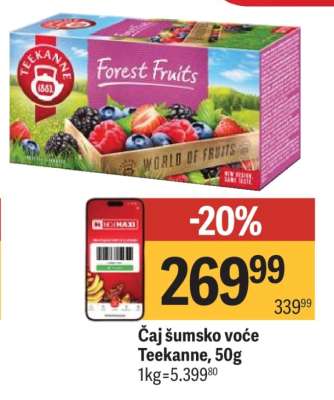Čaj šumsko voće Teekanne, 50g