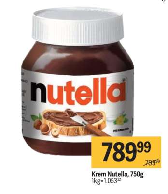 Krem Nutella, 750g
