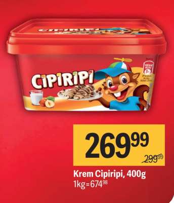 Krem Cipiripi 400g