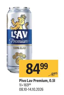 Pivo Lav Premium 0.5l