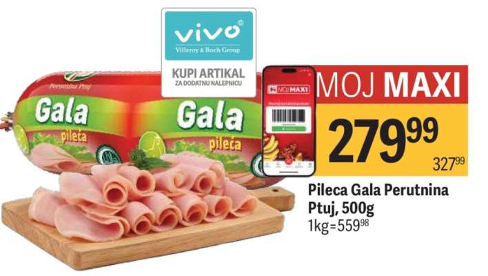 Pileća Gala Perutnina Ptuj 500g