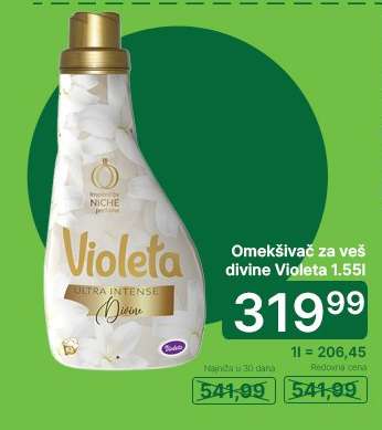 Omekšivač za veš divine Violeta 1.55l