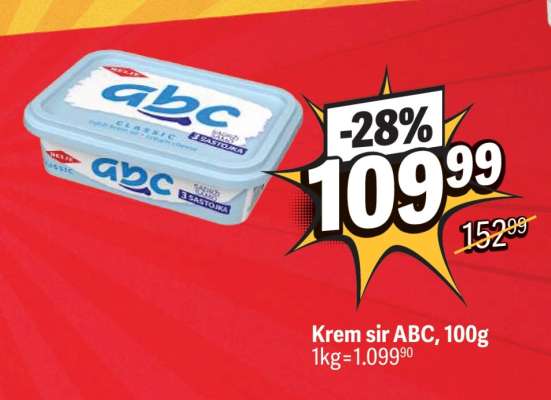 Krem sir ABC 100g