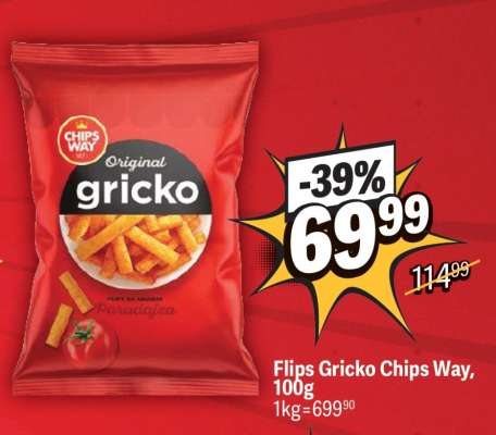 Flips Gricko Chips Way 100g