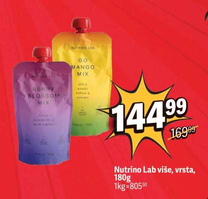 Nutrino Lab više vrsta, 180g