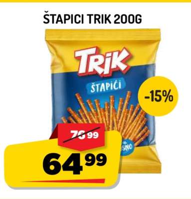 Štapići Trik 200g