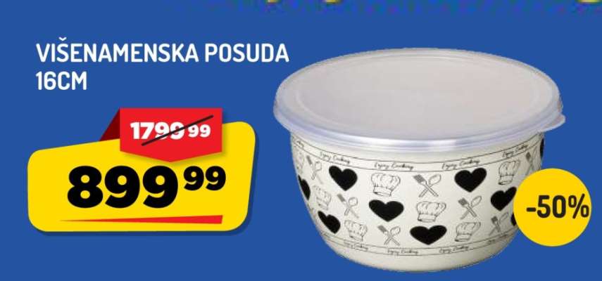Višenamenska posuda 16cm