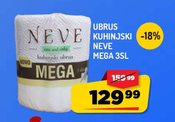 UBRUS KUHINJSKI NEVE MEGA 3sl