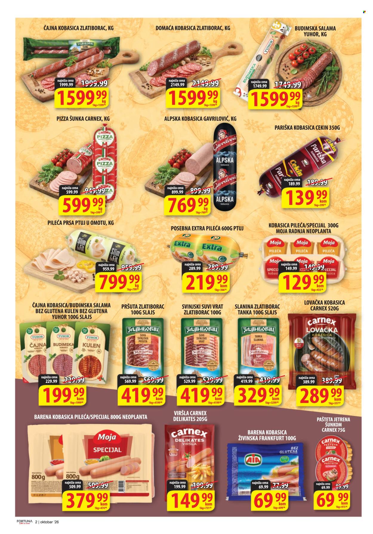 Fortuna Market katalog  - 09.10.2026 - 31.10.2026. Stranica 2