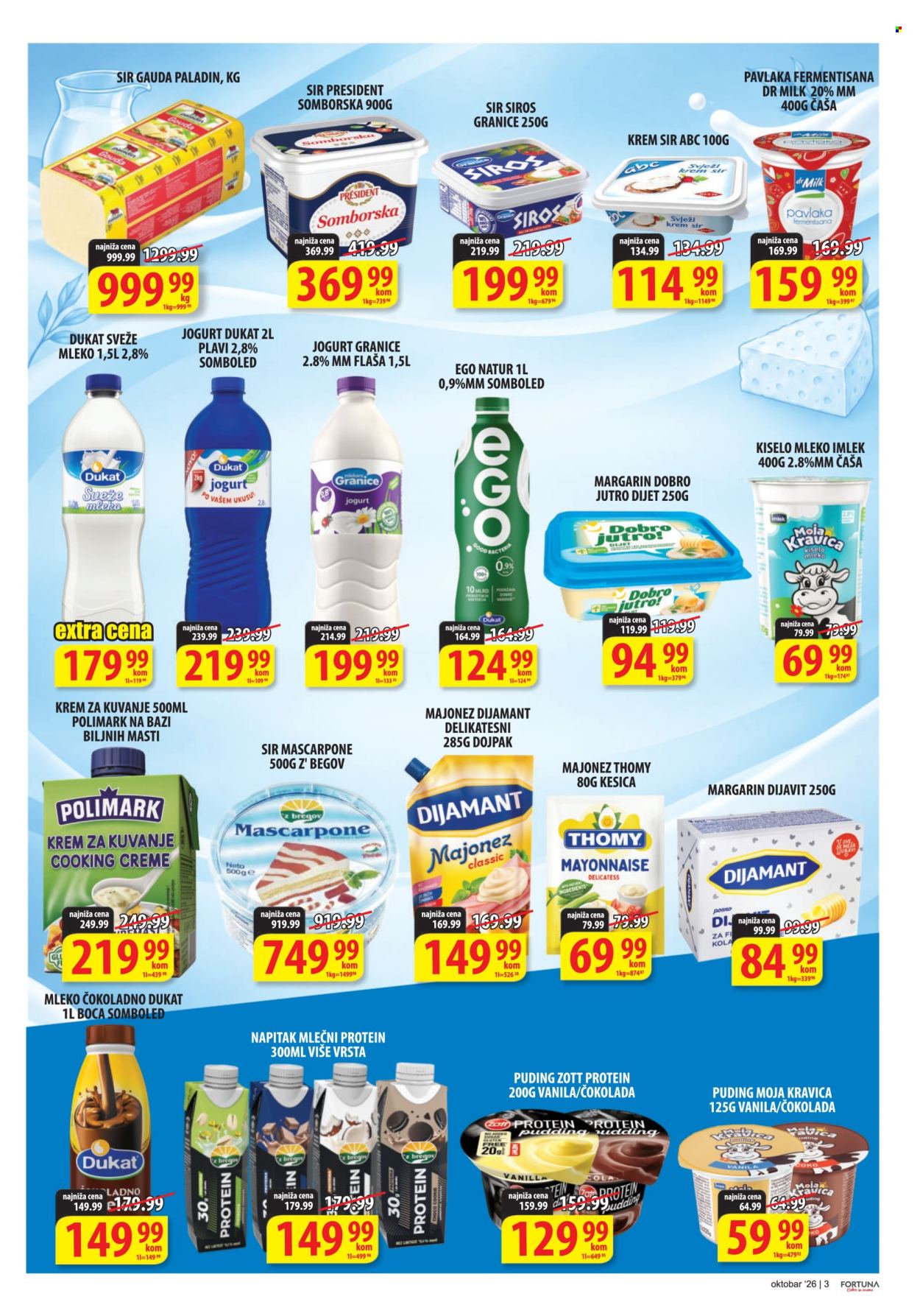 Fortuna Market katalog  - 09.10.2026 - 31.10.2026. Stranica 3