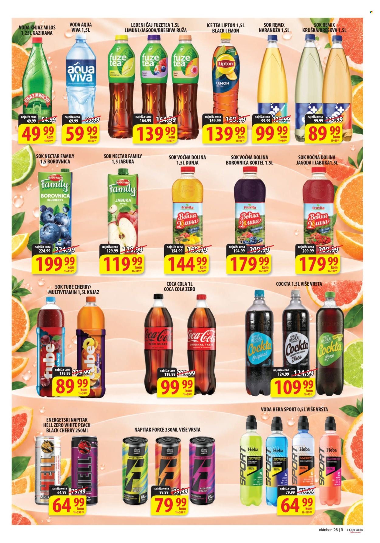 Fortuna Market katalog  - 09.10.2026 - 31.10.2026. Stranica 9