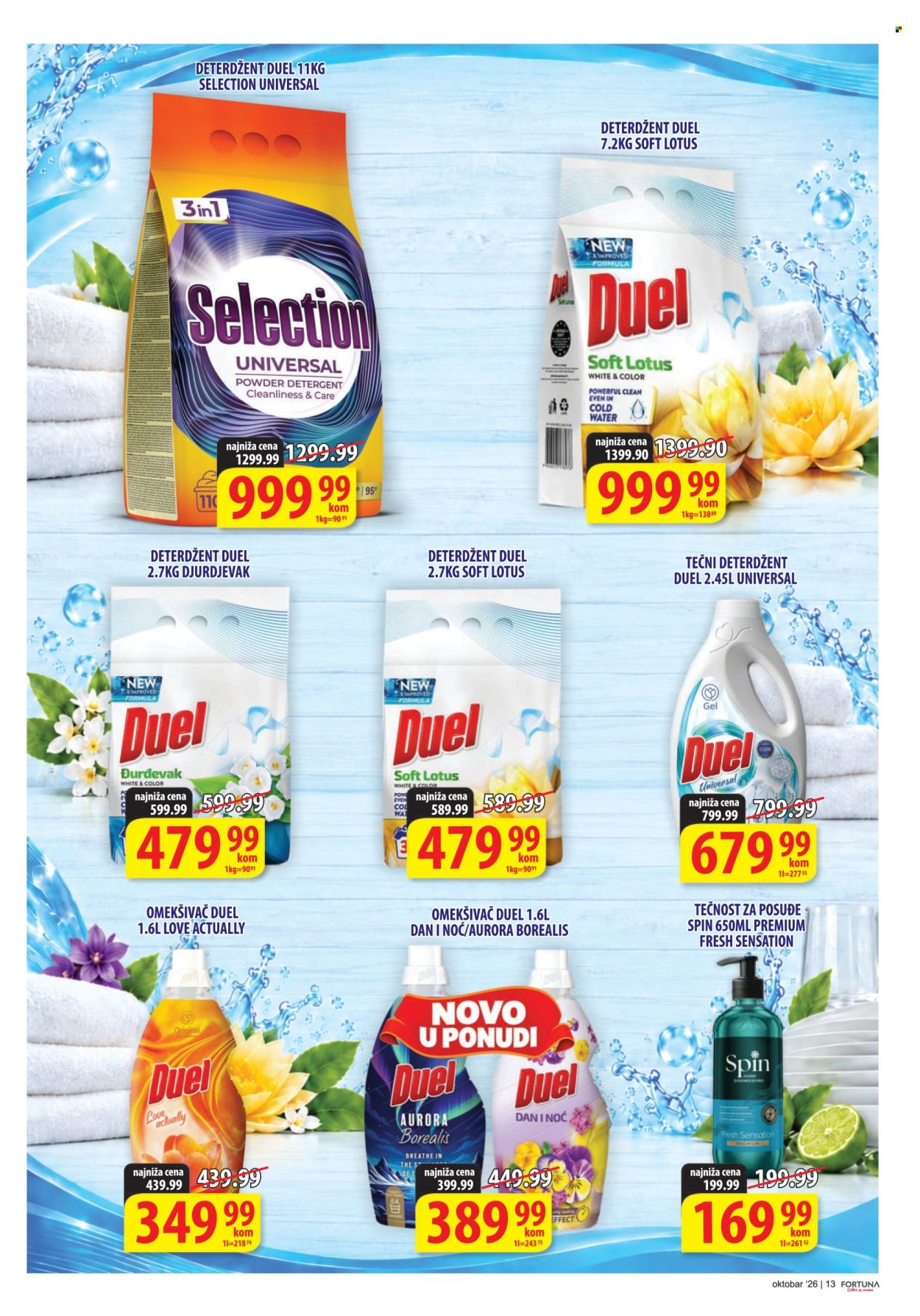 Fortuna Market katalog  - 09.10.2026 - 31.10.2026. Stranica 13