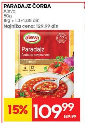 PARADAJZ ČORBA