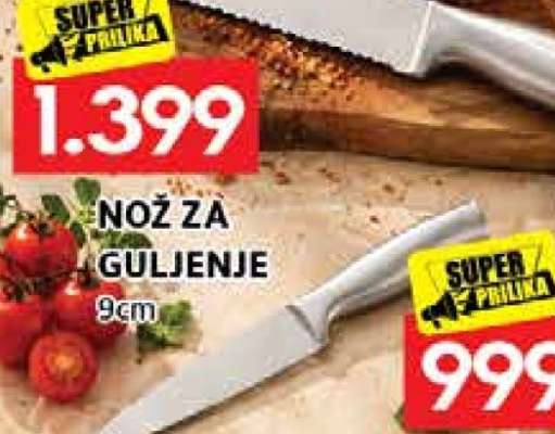NOŽ ZA GULJENJE