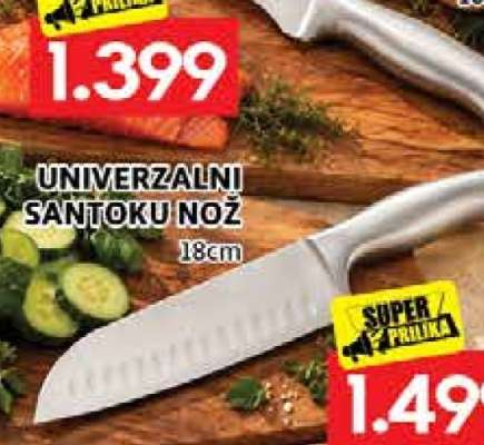 UNIVERZÁLNÍ SANTOKU NŮŽ