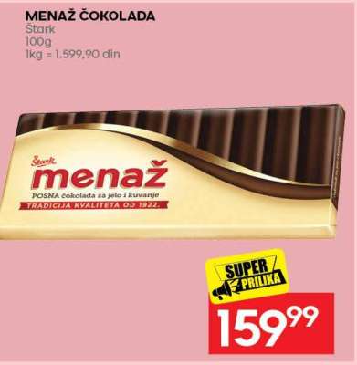 Menaž čokolada