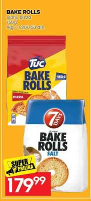 BAKE ROLLS