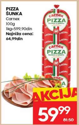 PIZZA ŠUNKA