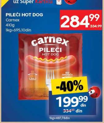 PILEĆI HOT-DOG