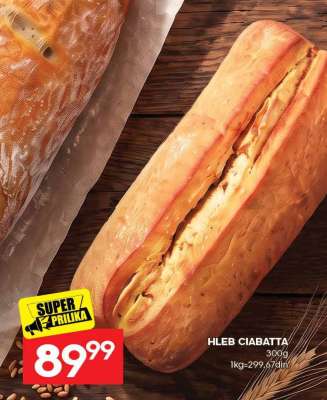 HLEB CIABATTA