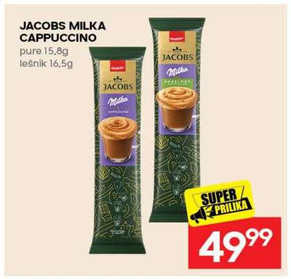 JACOBS MILKA CAPPUCCINO