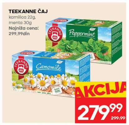 TEEKANNE ČAJ