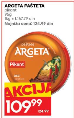 ARGETA PAŠTETA