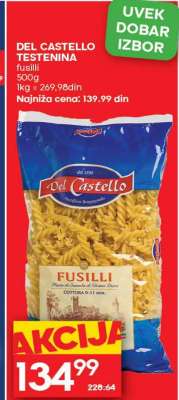 DEL CASTELLO TESTENINA