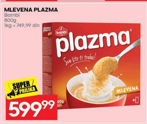 MLEVENA PLAZMA