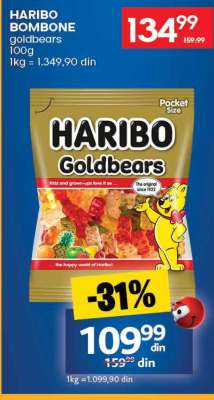 HARIBO BOMBONE