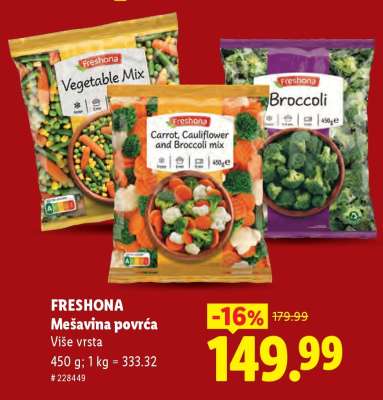 Freshona Mešavina povrća