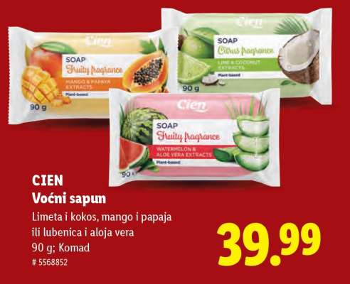CIEN Voćni sapun