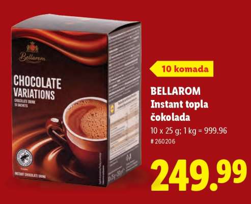 BELLAROM Instant topla čokolada