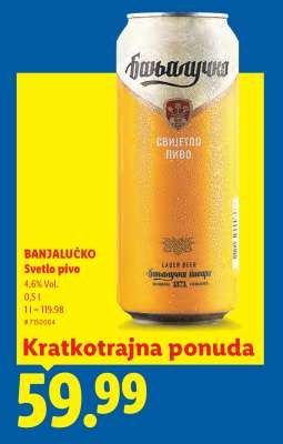 Banjalučko Svetlo pivo