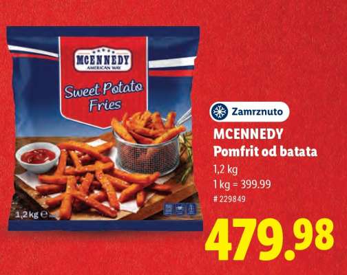 MCENNEDY Pomfrit od batata