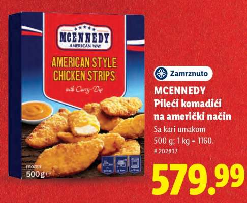 Mcennedy Pileći komadići na američki način