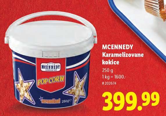 Mcennedy Karamelizovane kokice