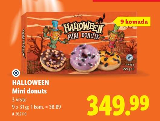 Halloween Mini donuts