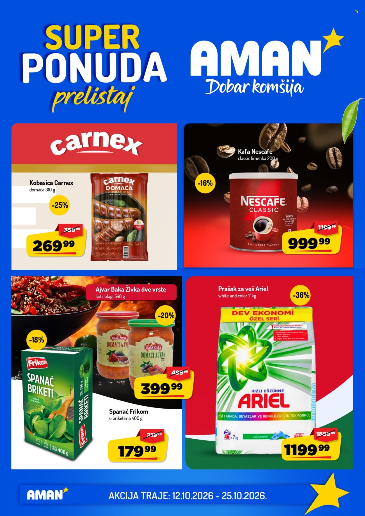 Aman katalog  - 12.10.2026 - 25.10.2026. Stranica 1