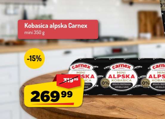 Kobasica alpska Carnex