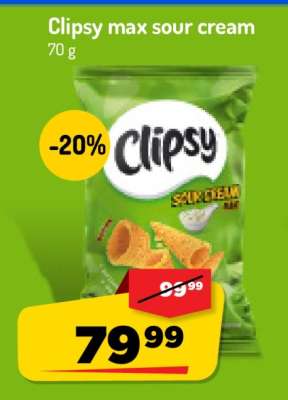 Clipsy max sour cream