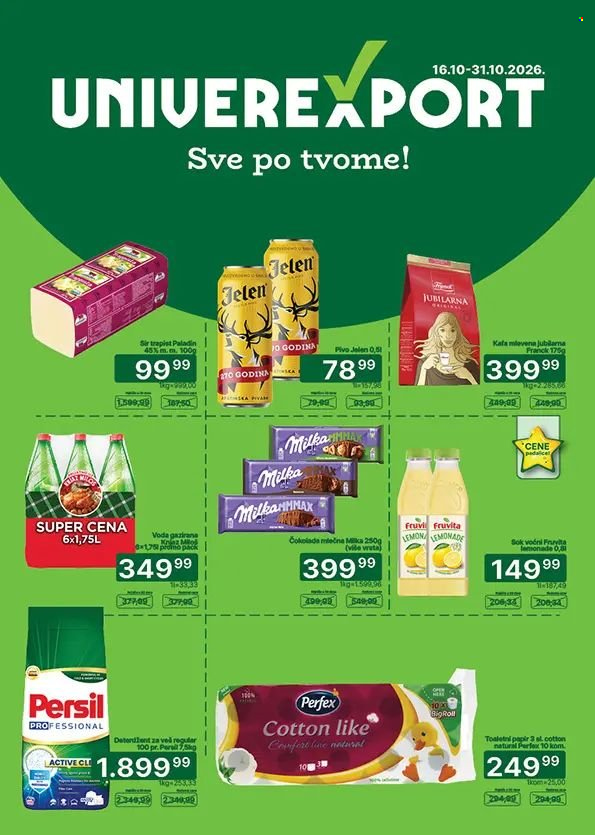 Univerexport katalog  - 16.10.2026 - 31.10.2026. Stranica 1