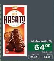 Keks Rum kasato 120g