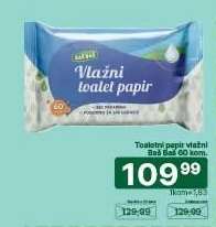Toaletní papír vlhčený Baš Baš 60 ks
