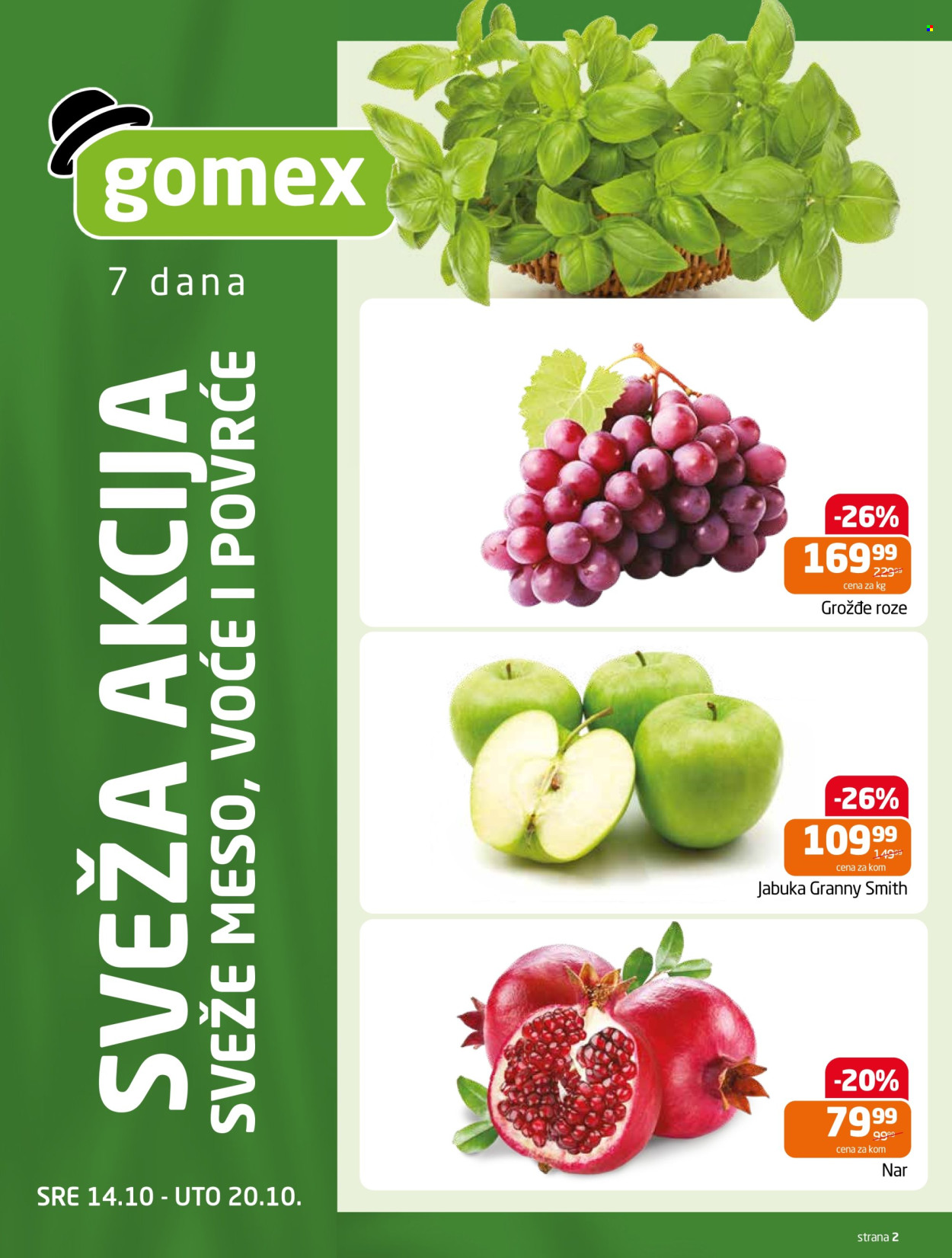 Gomex katalog  - 15.10.2026 - 28.10.2026. Stranica 2