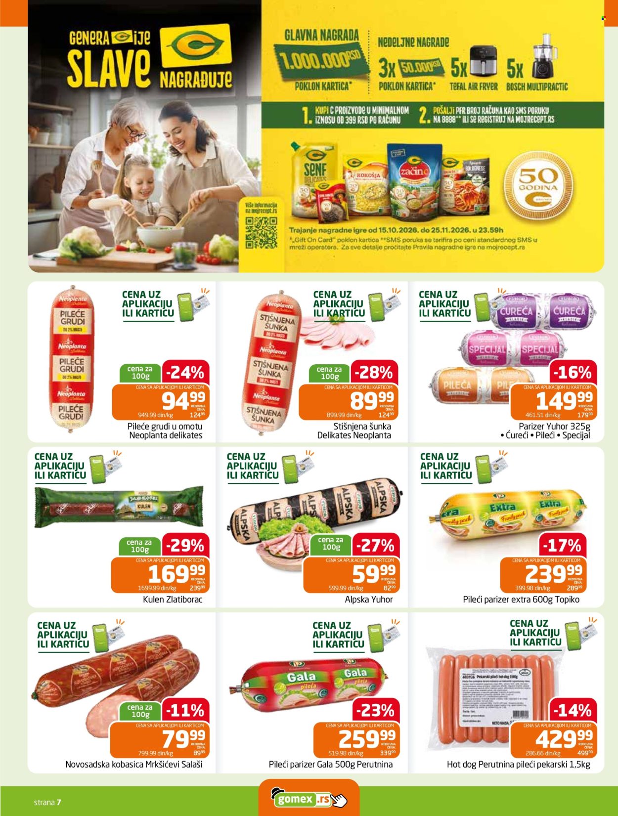 Gomex katalog  - 15.10.2026 - 28.10.2026. Stranica 7