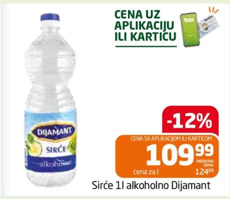 Sirće 1l alkoholno Dijamant