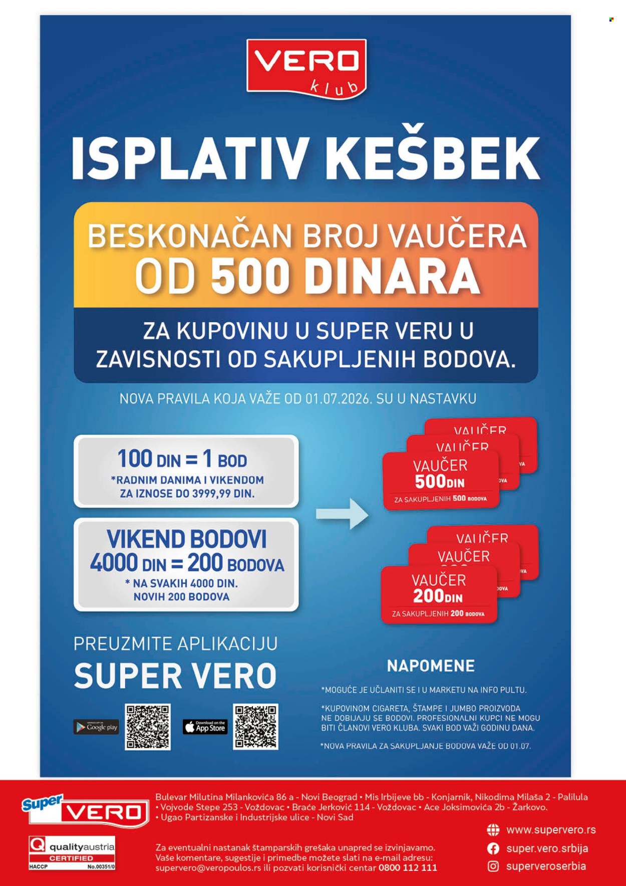 SuperVERO katalog  - 15.10.2026 - 28.10.2026. Stranica 32