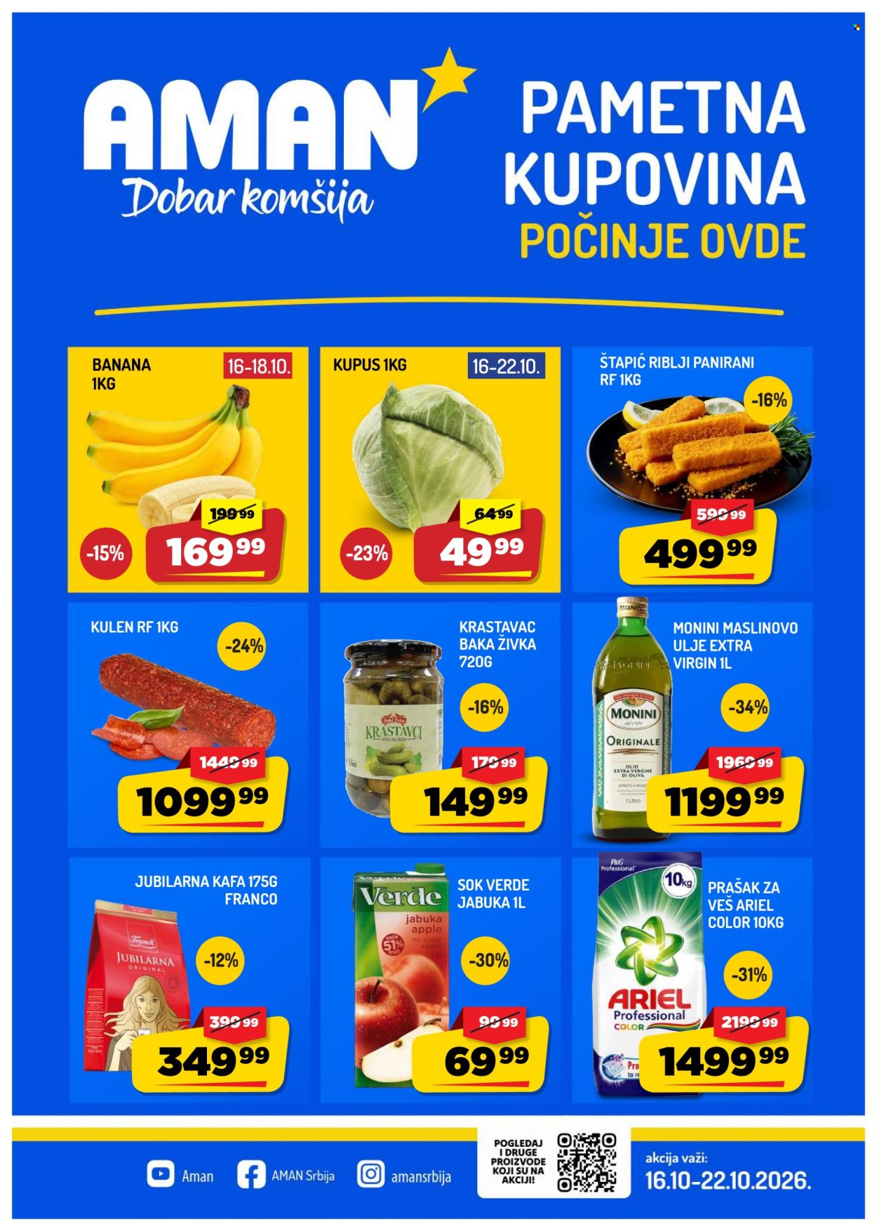 Aman katalog  - 16.10.2026 - 22.10.2026. Stranica 1