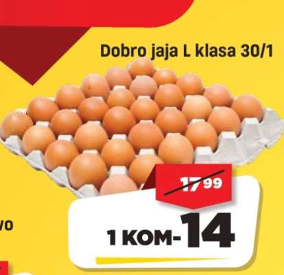 Dobro jaja L klasa 30/1